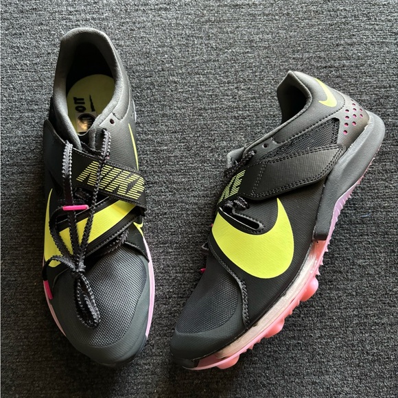 Nike Zoom Long Jump Elite “Anthracite Pink Volt” Men’s Size 6